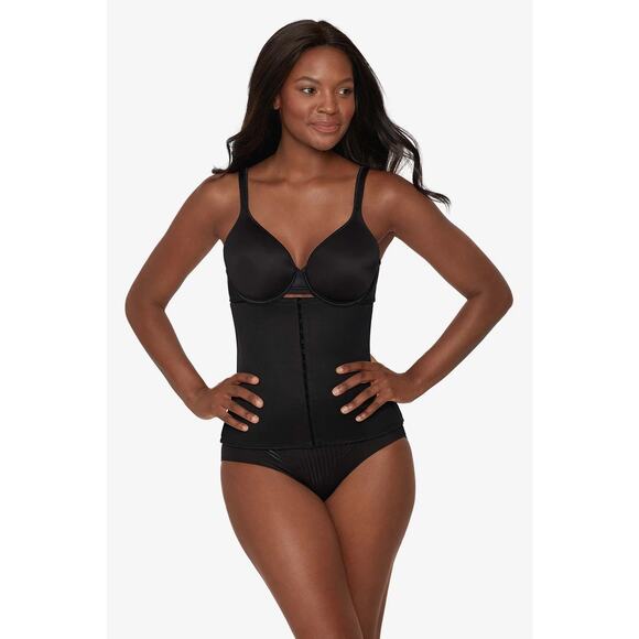 MIRACLESUIT WAIST CINCHER Black Size Small Slimming Shapewear Comfortable - Picture 1 of 16